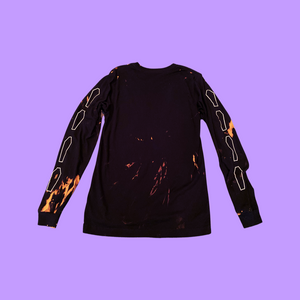 Tie-Dye Long Sleeve Coffin, Never enough sleep T-Shirt