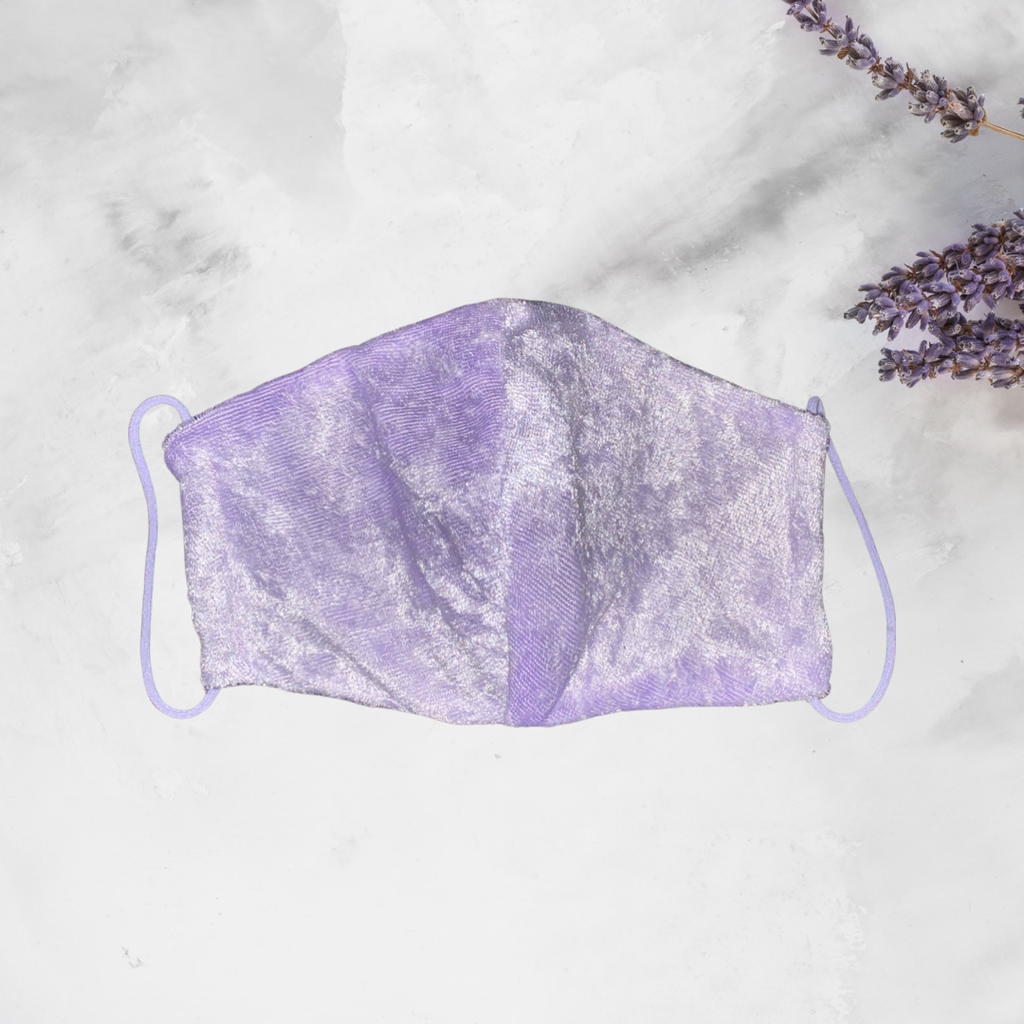 Lavender Velvet Mask