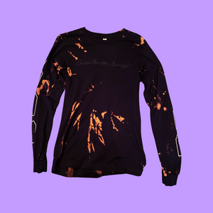 Tie-Dye Long Sleeve Coffin, Never enough sleep T-Shirt