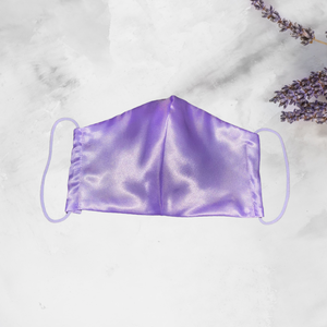 Lavender Silk Mask